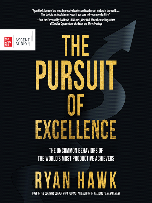 Title details for The Pursuit of Excellence by Ryan Hawk - Wait list